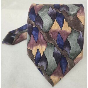 Jerry Garcia Collector's Edition Stonehenge Ltd 100% Silk Abstract Necktie